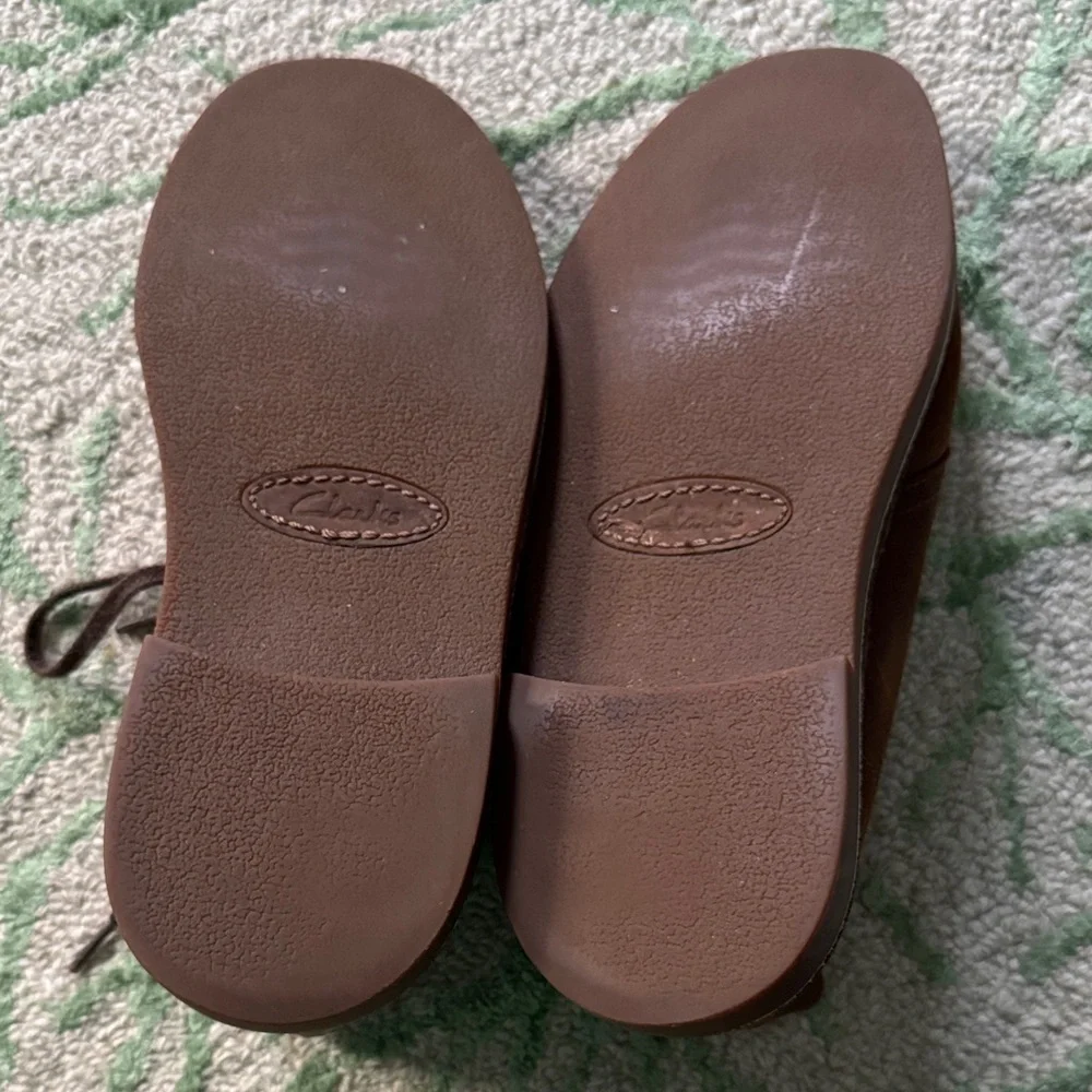 Clarks Dark Brown Chukka Boots 9.5